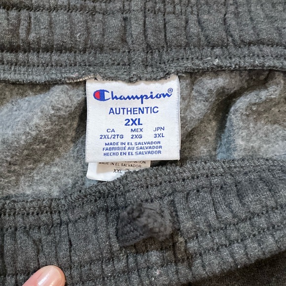 Champion Women Dark Gray Sweatpants - Picture 3 of 3